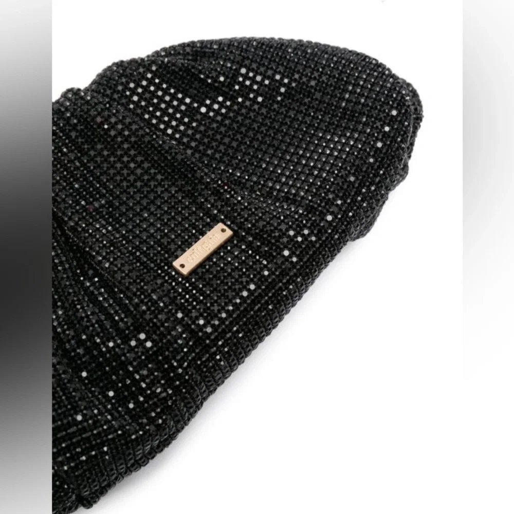 Cult Gaia Jaala crystal-embellished black clutch/crossbody Excellent Condition - Picture 3 of 5